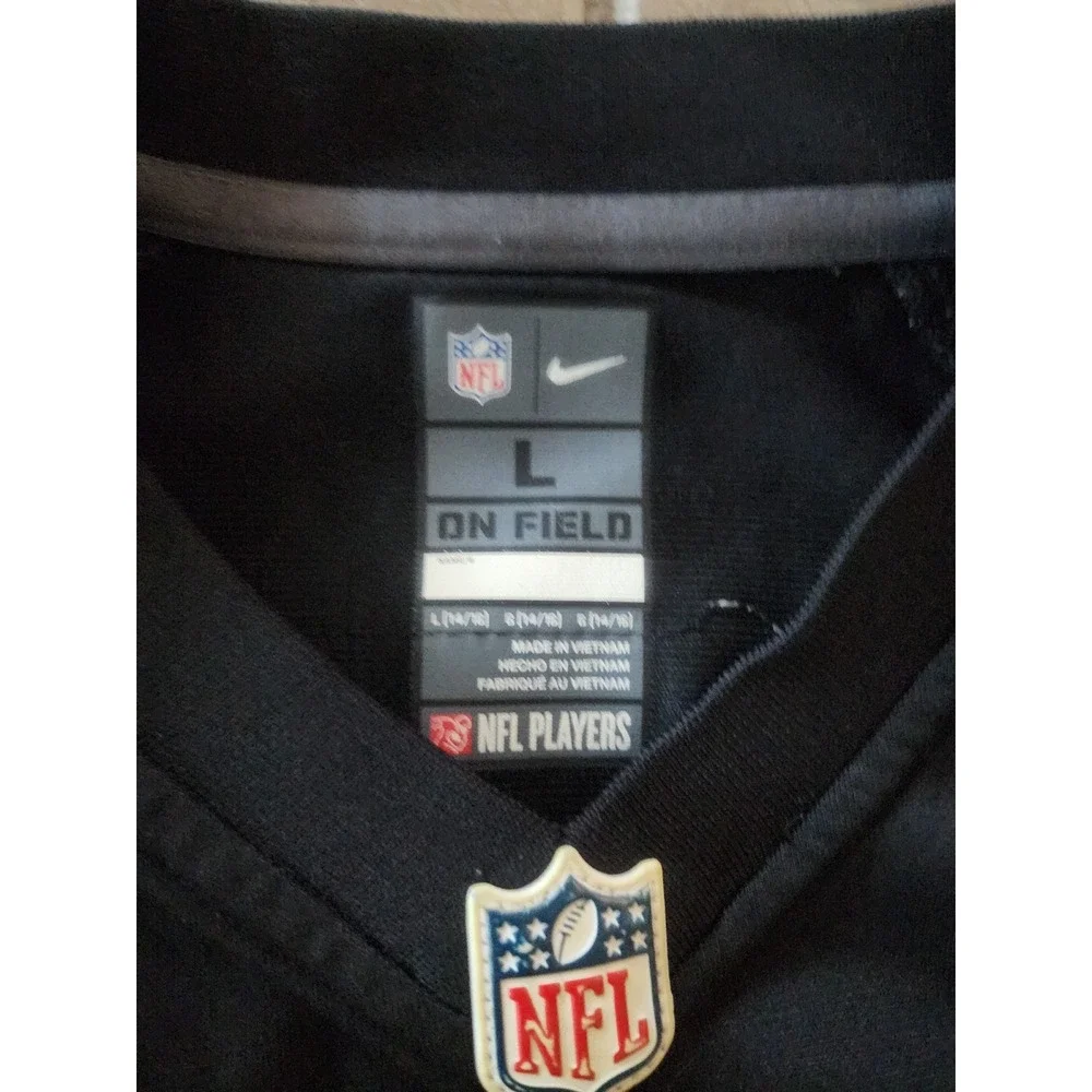 Nike Youth Pittsburgh Steelers Minkah Fitzpatrick 39 On Field Jersey Black L